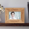 Dentist Personalized Wooden Picture Frame-5" x 3 1/2" Brown Horizontal (Frames)