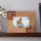 Couples Love Personalized Wooden Picture Frame-5" x 3 1/2" Brown Horizontal (Frames)