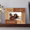 Friends Personalized Wooden Picture Frame-5" x 3 1/2" Brown Horizontal (Frames)