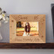 Happy Sweet 16 Birthday Personalized Wooden Picture Frame-5" x 3 1/2" Brown Horizontal (Frames)