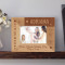 Maid of Honor Personalized Wooden Picture Frame-5" x 3 1/2" Brown Horizontal (Frames)