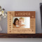 Bridesmaid Personalized Wooden Picture Frame-5" x 3 1/2" Brown Horizontal (Frames)
