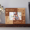 Mother's Love Personalized Wooden Picture Frame-5" x 3 1/2" Brown Horizontal (Frames)