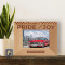 Personalized Chuck's Pride and Joy Wooden Picture Frame-5" x 3 1/2" (Horizontal)-Brown (Horizontal) (Frames)