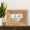 What Love Is Personalized Wooden Picture Frame-5" x 3 1/2" (Horizontal)-Brown (Horizontal) (Frames)