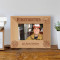 Firefighter Personalized Wooden Picture Frame-5" x 3 1/2" Brown Horizontal (Frames)