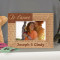 Je T’aime Personalized Wooden Picture Frame-6" x 4" Brown Horizontal