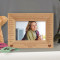 Till we Meet Again Personalized Wooden Picture Frame-5" x 3 1/2" Brown Horizontal