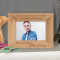 Forever a Treasure Personalized Wooden Picture Frame-6" x 4" Brown Horizontal