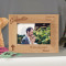 My Godmother Personalized Wooden Picture Frame-6" x 4" Brown Horizontal