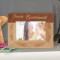 Bridesmaid's Name Personalized Wooden Picture Frame-6" x 4" Brown Horizontal