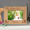 Perfectly Picked Flower Girl Personalized Wooden Picture Frame-6" x 4" Brown Horizontal (Frames)