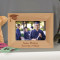 Graduation Personalized Wooden Picture Frame-6" x 4" Brown Horizontal (Frames)