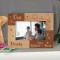 Our Daddy Personalized Wooden Picture Frame-6" x 4" Brown Horizontal (Frames)