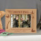 Upland Hunting Personalized Wooden Picture Frame-6" x 4" Brown Horizontal (Frames)
