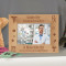 Bringing Health to the World Personalized Wooden Picture Frame-6" x 4" Brown Horizontal (Frames)