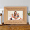 We Love You Grandma and Grandpa Personalized Wooden Picture Frame-6" x 4" Brown Horizontal (Frames)