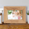 My First Mother's Day Personalized Wooden Picture Frame-6" x 4" Brown Horizontal (Frames)