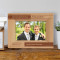 Groomsman Today, Best Friend Forever Personalized Wooden Picture Frame-7" x 5" Brown Horizontal (Frames)