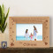 Personalized Blessings Wooden Picture Frame-6" x 4" Brown Horizontal (Frames)