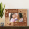 Grandma’s Love Personalized Wooden Picture Frame-6" x 4" Brown Horizontal (Frames)
