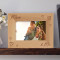 Mom and Me Personalized Wooden Picture Frame-6" x 4" Brown Horizontal (Frames)