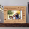 Aunt's Friendship Personalized Wooden Picture Frame-6" x 4" Brown Horizontal (Frames)