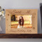Happy Sweet 16 Birthday Personalized Wooden Picture Frame-6" x 4" Brown Horizontal (Frames)