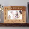 Maid of Honor Personalized Wooden Picture Frame-6" x 4" Brown Horizontal (Frames)