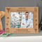 Bringing Health to the World Personalized Wooden Picture Frame-7" x 5" Brown Horizontal (Frames)