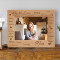 Why We Love Mom Personalized Wooden Picture Frame-7" x 5" Brown Horizontal (Frames)