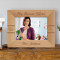 My Favourite Teacher Personalized Wooden Picture Frame-7" x 5" Brown Horizontal (Frames)