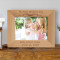 My First Mother's Day Personalized Wooden Picture Frame-7" x 5" Brown Horizontal (Frames)