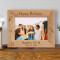 Happy 30th Birthday Personalized Wooden Picture Frame-7" x 5" Brown Horizontal (Frames)