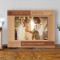 Best Man Today Best Man Forever Personalized Wooden Picture Frame-6" x 4" Brown Horizontal (Frames)