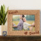 Couples I love You Personalized Wooden Picture Frame-7" x 5" Brown Horizontal (Frames)