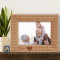 We Love Grandma and Grandpa Personalized Wooden Picture Frame-7" x 5" Brown Horizontal (Frames)