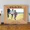 World's Greatest Dad Personalized Wooden Picture Frame-7" x 5" Brown Horizontal (Frames)