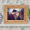God Give me the Serenity Personalized Wooden Picture Frame-7" x 5" Brown Horizontal (Frames)