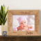 Children Names Personalized Wooden Picture Frame-7" x 5" (Horizontal)-Brown (Horizontal) (Frames)