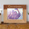 Groomsmen; Another Bites the Dust Personalized Wooden Picture Frame-7" x 5" Brown Horizontal