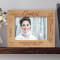 Dentist Personalized Wooden Picture Frame-7" x 5" Brown Horizontal (Frames)
