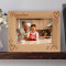 Grandma and Me Personalized Wooden Picture Frame-7" x 5" Brown Horizontal (Frames)