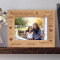 Aunt's Friendship Personalized Wooden Picture Frame-7" x 5" Brown Horizontal (Frames)