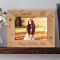 Happy Sweet 16 Birthday Personalized Wooden Picture Frame-7" x 5" Brown Horizontal (Frames)