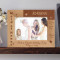 Maid of Honor Personalized Wooden Picture Frame-7" x 5" Brown Horizontal (Frames)