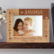 Bridesmaid Personalized Wooden Picture Frame-7" x 5" Brown Horizontal (Frames)