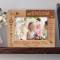 Flower Girl Personalized Wooden Picture Frame-7" x 5" Brown Horizontal (Frames)