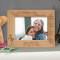 A Mother's Love Personalised Wooden Picture Frame-7" x 5" Brown Horizontal