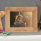 Forever in Our Hearts Personalized Wooden Picture Frame-7" x 5" Brown Horizontal